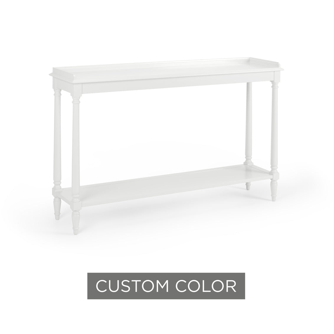 Retreat Console Table ~ Chantilly Lace #160