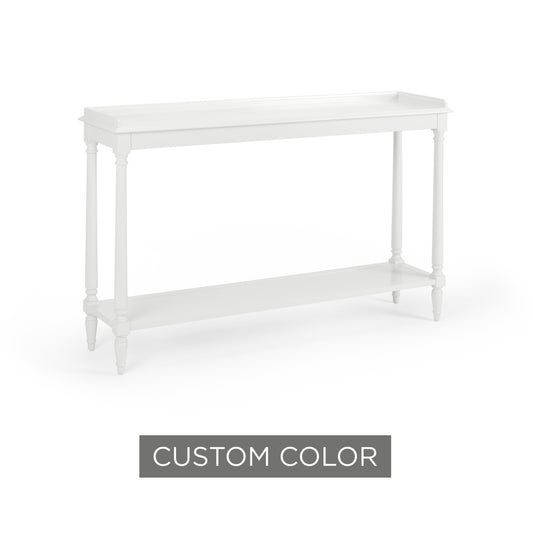 Retreat Console Table ~ Chantilly Lace #160